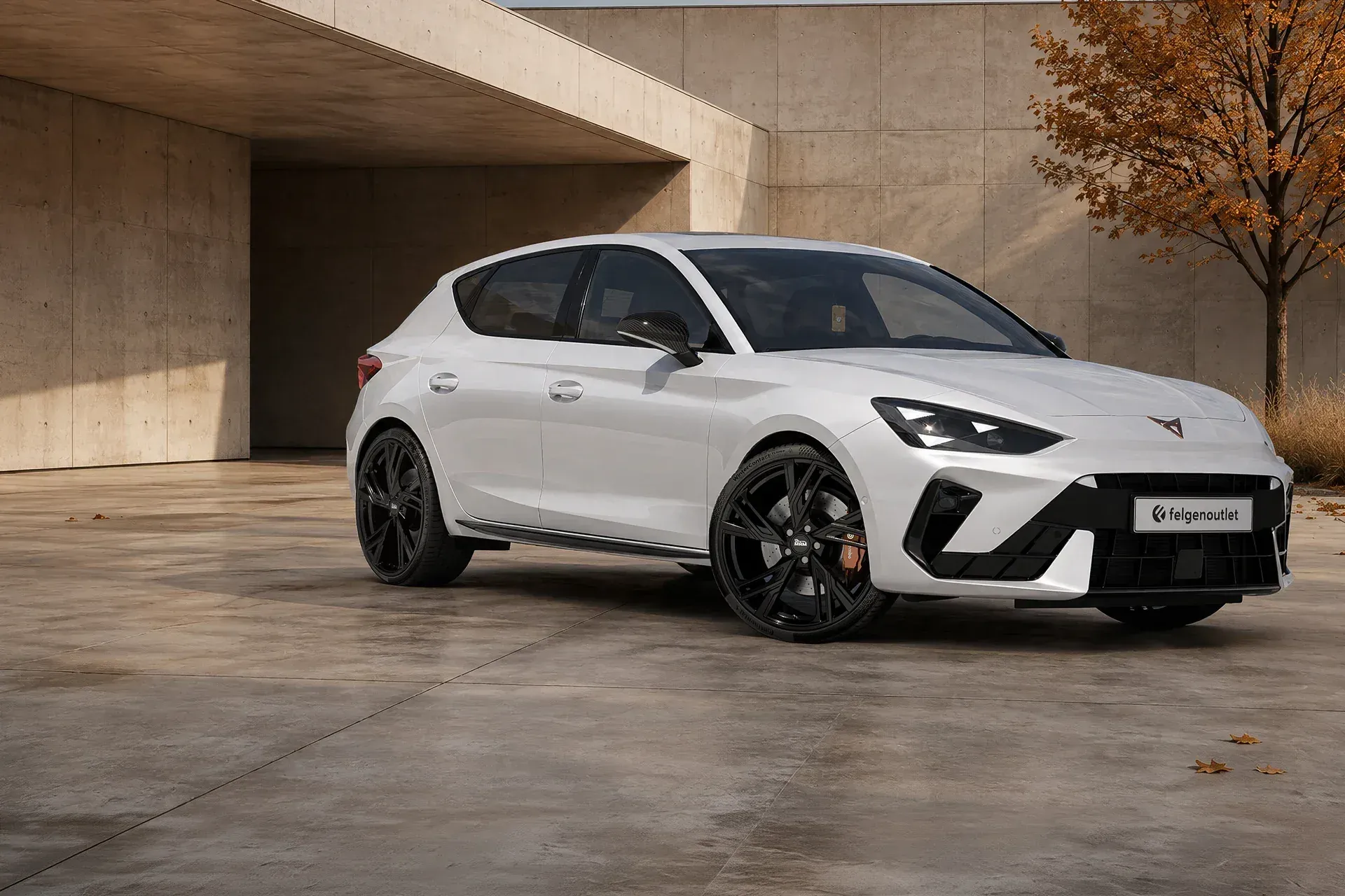 Cupra Leon Sportstourer mit MAM RS5 in black painted