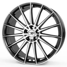 R3 Wheels R3H07 phantom black polished