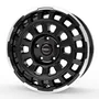 Borbet CW 7 black rim polished glossy