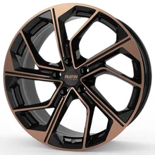Platin P116 black copper poliert