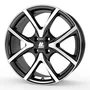 itWheels MIRA 4-Loch gloss black polished