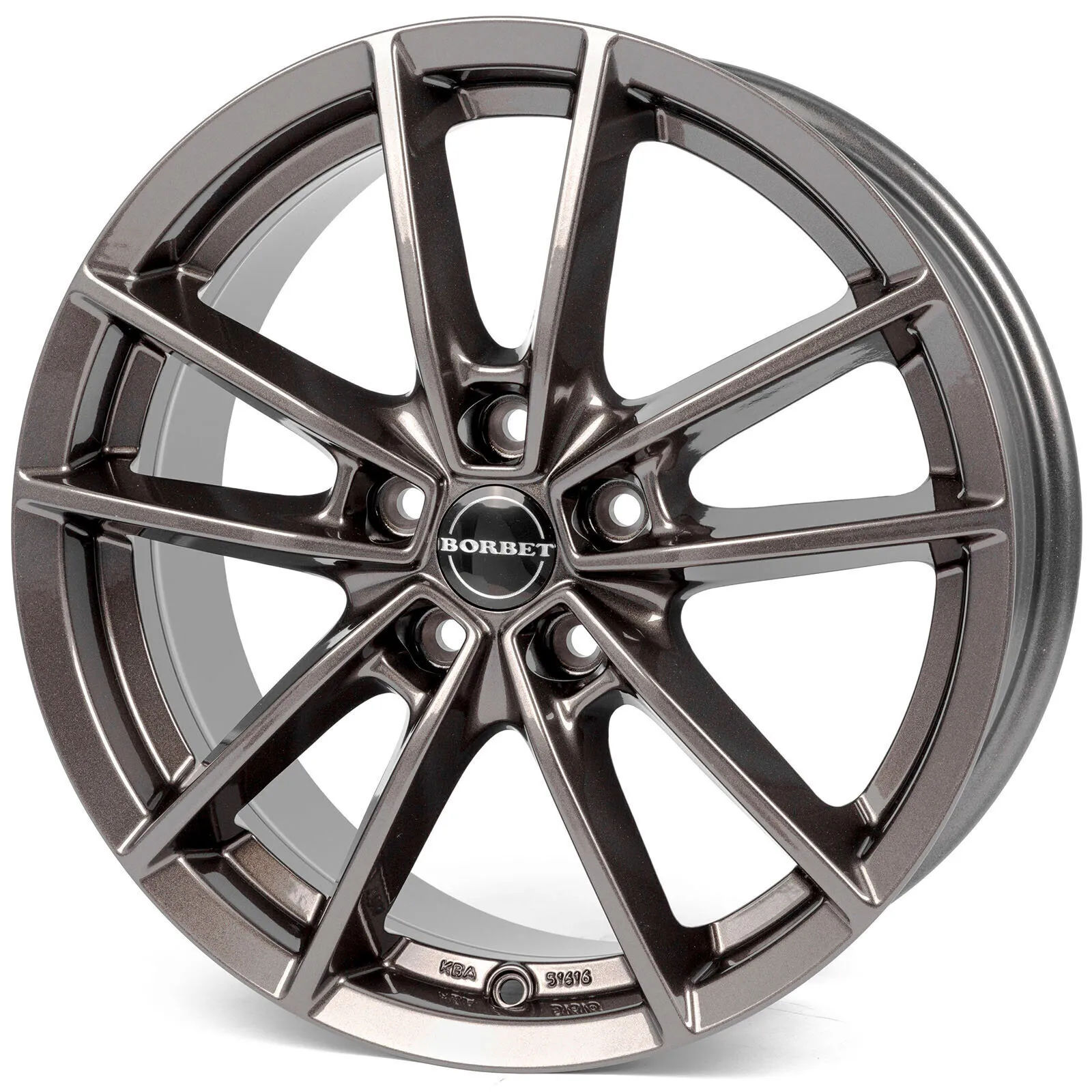 Borbet W - mistral anthracite glossy