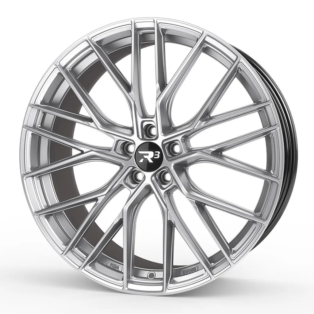 R³ Wheels R3H06 - hyper black silver